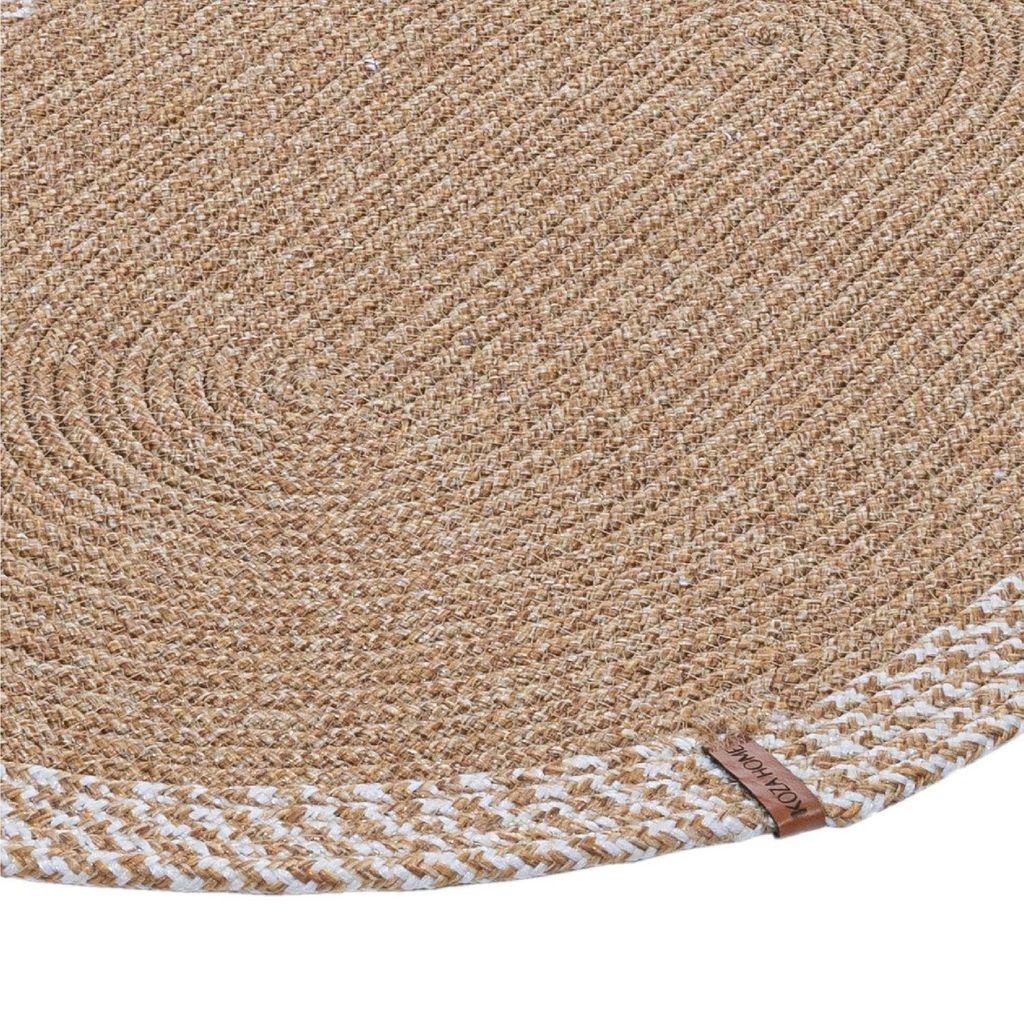 Fürdőszobaszőnyeg 50x80 cm, bézs - OVALINE - Butopêa termék 2. képe